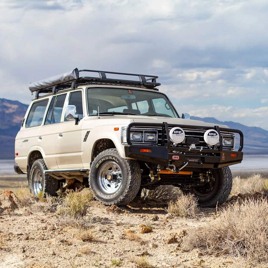 3410100B – ARB USA Bumper, One Piece Design Direct Fit Mounting Hardware Included With Grille/ Headlight Guard With R...